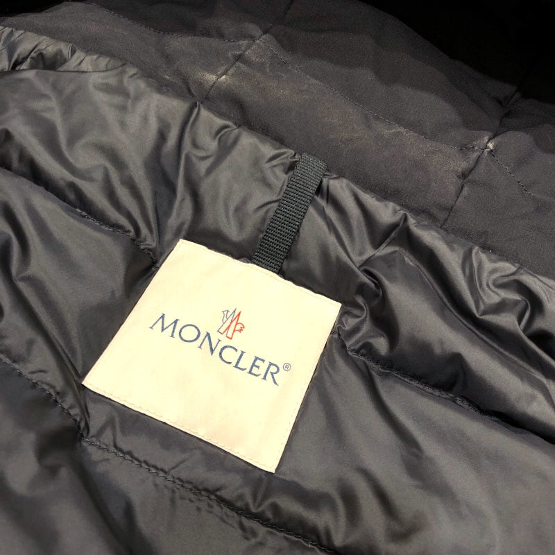 モンクレール MONCLER BARRON ライトダウンジャケット ネイビー ナイロン メンズ ダウンジャケット