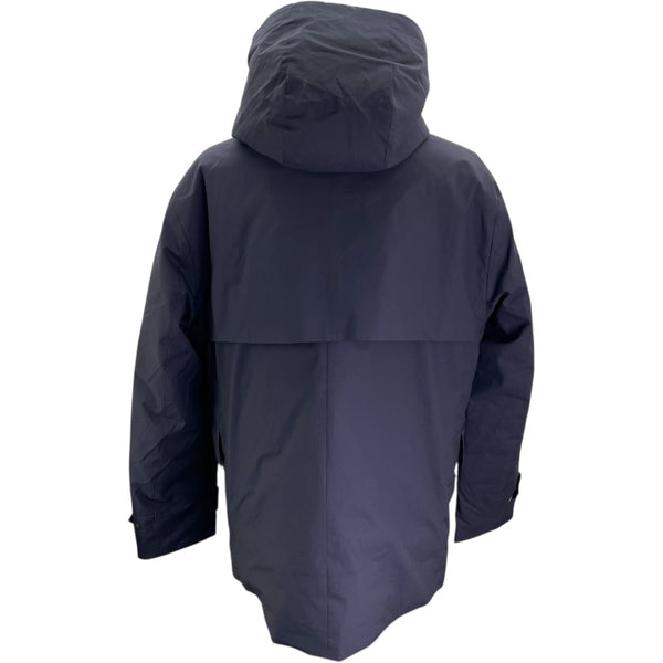 モンクレール MONCLER BARRON ライトダウンジャケット ネイビー ナイロン メンズ ダウンジャケット