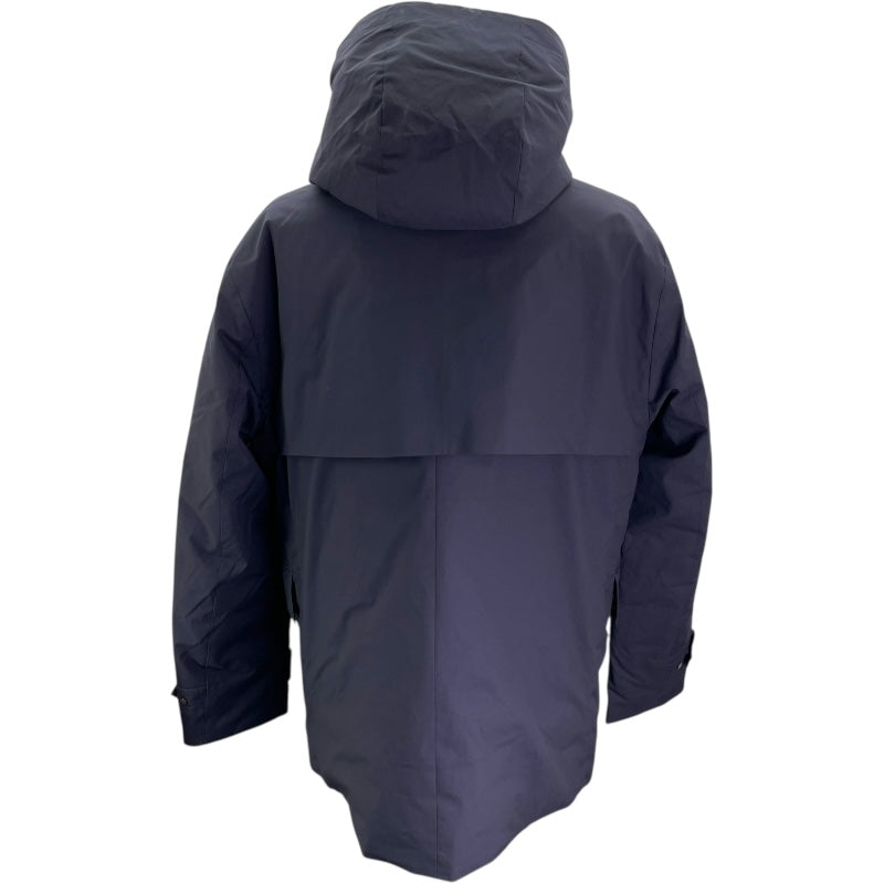 モンクレール MONCLER BARRON ライトダウンジャケット ネイビー ナイロン メンズ ダウンジャケット