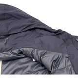 モンクレール MONCLER BARRON ライトダウンジャケット ネイビー ナイロン メンズ ダウンジャケット