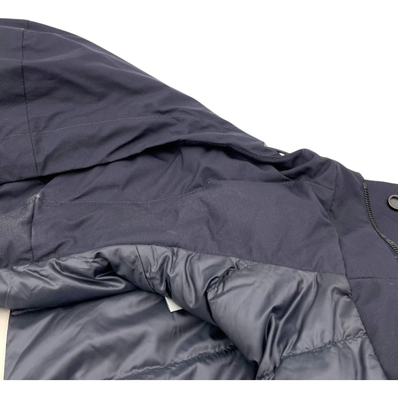 モンクレール MONCLER BARRON ライトダウンジャケット ネイビー ナイロン メンズ ダウンジャケット