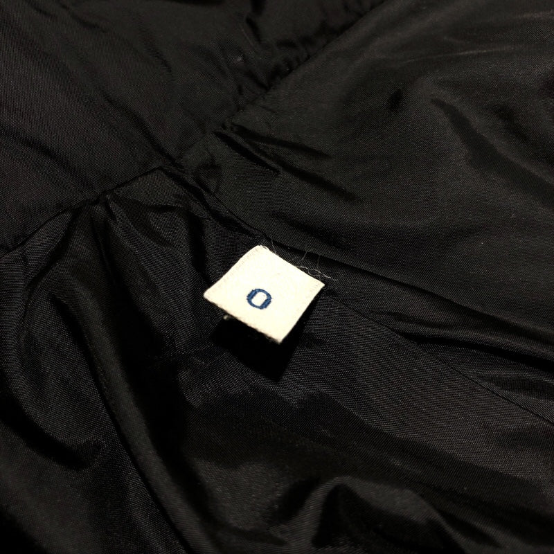 モンクレール MONCLER MARQUE ファー付ダウンジャケット D20914137825 ブラック ナイロン メンズ ダウンジャケット