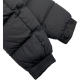 モンクレール MONCLER MARQUE ファー付ダウンジャケット D20914137825 ブラック ナイロン メンズ ダウンジャケット