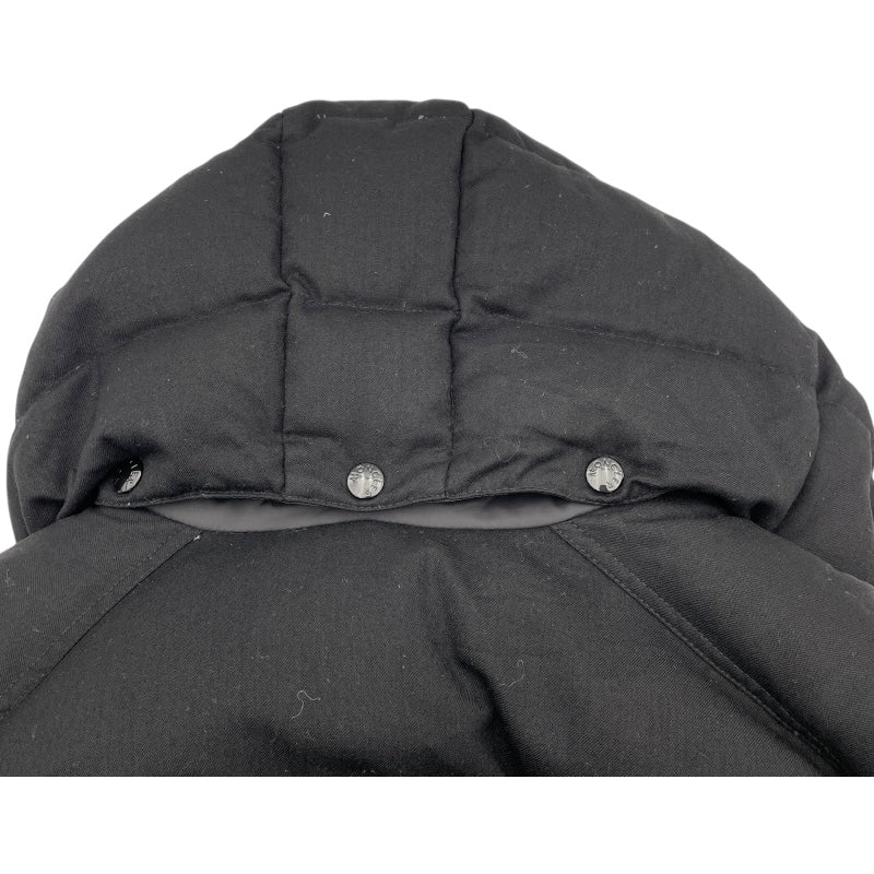 モンクレール MONCLER MONTGENEVREダウンジャケット D20914033805 54272 ブラック ウール メンズ ダウンジャケット
