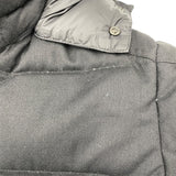 モンクレール MONCLER MONTGENEVREダウンジャケット D20914033805 54272 ブラック ウール メンズ ダウンジャケット