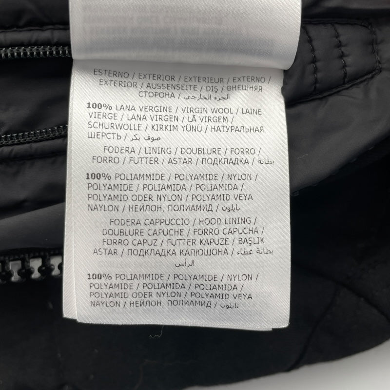 モンクレール MONCLER MONTGENEVREダウンジャケット D20914033805 54272 ブラック ウール メンズ ダウンジャケット