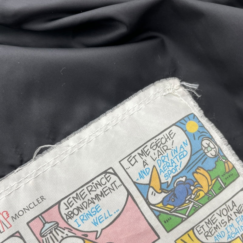 モンクレール MONCLER MONTGENEVREダウンジャケット D20914033805 54272 ブラック ウール メンズ ダウンジャケット