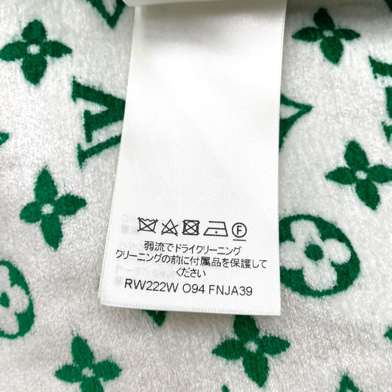 ルイ・ヴィトン LOUIS VUITTON モノグラムタウアリングボンバージャケット FNJA39 グリーン ビスコース レディース その他アウター