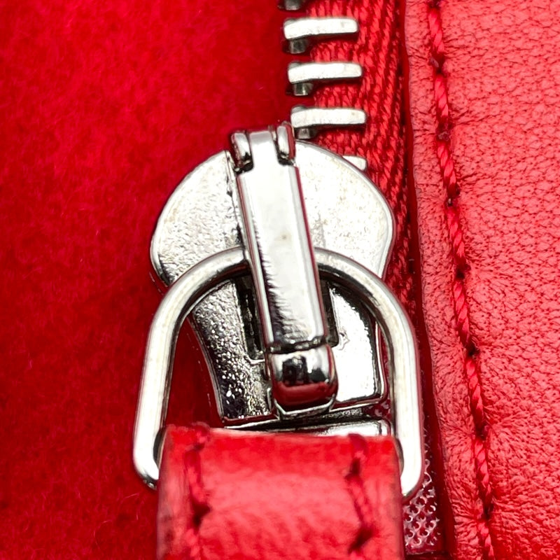 エルメス HERMES カシミヤジップアップショートコート 2H0120DB レッド カシミヤ レディース その他アウター