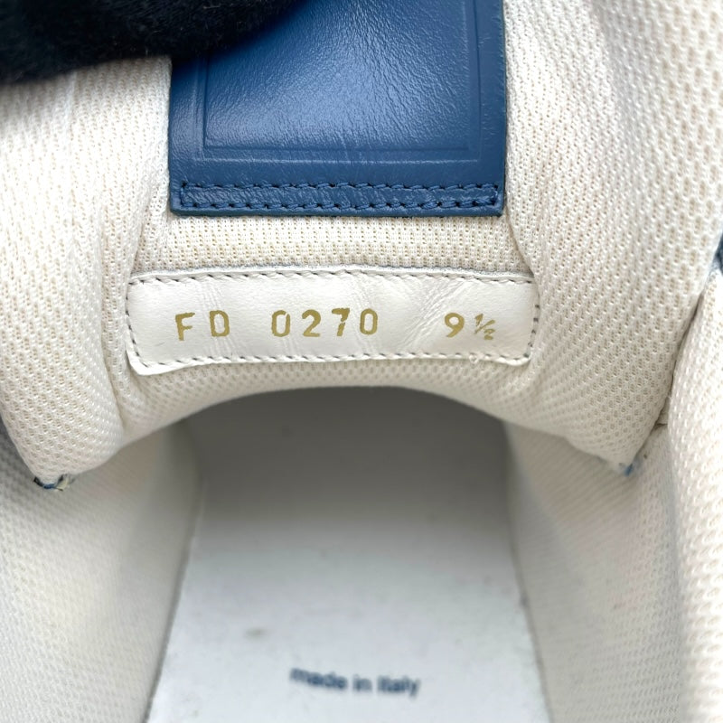 ルイ・ヴィトン LOUIS VUITTON トレイナーライン モノグラムデニムスニーカー FD0270 ブルー デニム メンズ スニーカー