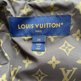 ルイ・ヴィトン LOUIS VUITTON モノグラム裏地パファージャケット FOOW21 ブラック ナイロン レディース その他アウター