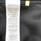 グッチ GUCCI ホースビット装飾スカート 771289 ブラック ポリエステル レディース スカート