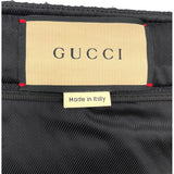 グッチ GUCCI ホースビット装飾スカート 771289 ブラック ポリエステル レディース スカート