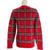 バーバリー BURBERRY チェックカシミヤニットセーター 8007929 レッド カシミヤ レディース セーター