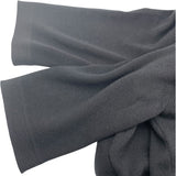 シャネル CHANEL カシミヤ混フーディニットワンピース P78647 ブラック コットン レディース ワンピース