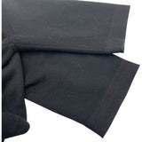 シャネル CHANEL カシミヤ混フーディニットワンピース P78647 ブラック コットン レディース ワンピース