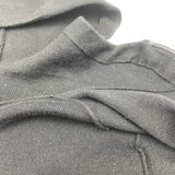 シャネル CHANEL カシミヤ混フーディニットワンピース P78647 ブラック コットン レディース ワンピース