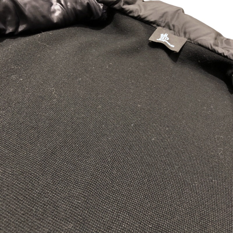 モンクレールグルノーブル MONCLER GRENOBLE ニット切替ダウンジャケット F20979B50700 C9046 ブラック ナイロン メンズ ダウンジャケット