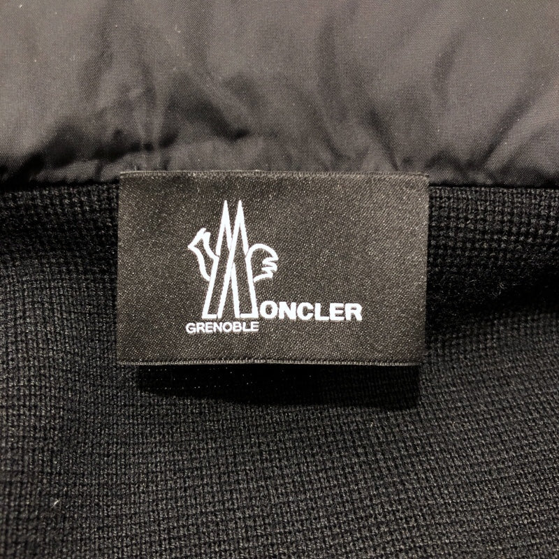 モンクレールグルノーブル MONCLER GRENOBLE ニット切替ダウンジャケット F20979B50700 C9046 ブラック ナイロン メンズ ダウンジャケット