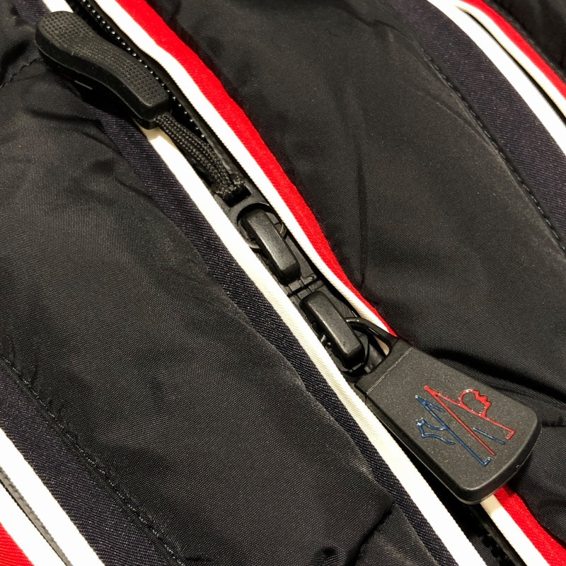 モンクレールグルノーブル MONCLER GRENOBLE ニット切替ダウンジャケット F20979B50700 C9046 ブラック ナイロン メンズ ダウンジャケット