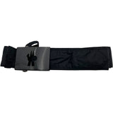 モンクレール MONCLER MESS ファー付ダウンジャケット ブラック ナイロン レディース ダウンジャケット