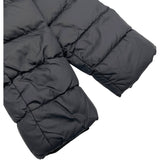 モンクレール MONCLER MESS ファー付ダウンジャケット ブラック ナイロン レディース ダウンジャケット