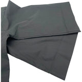 エルメス HERMES ロゴ刺繍七分袖シャツ 2E3600D2 ブラック コットン メンズ 半袖シャツ