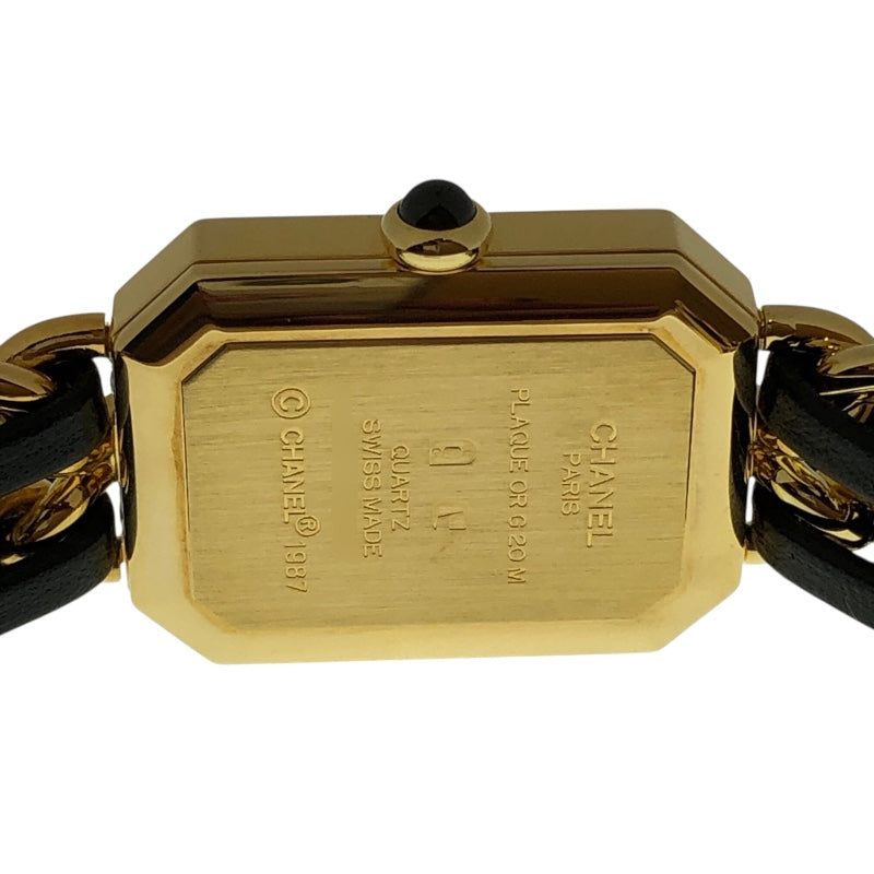 シャネル CHANEL プルミエール S H0001 GP レディース 腕時計