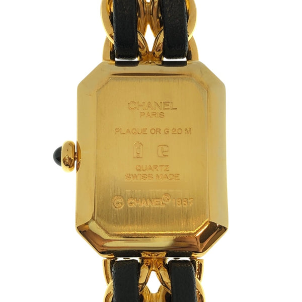 シャネル CHANEL プルミエールS H0001 GP/革 レディース 腕時計