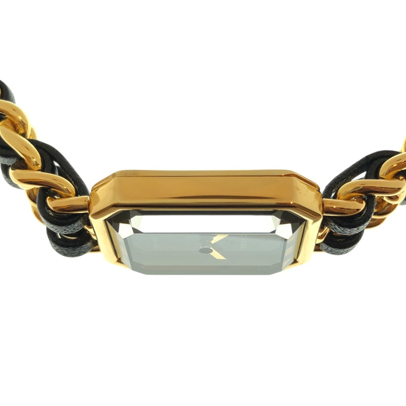 シャネル CHANEL プルミエールS H0001 GP/革 レディース 腕時計