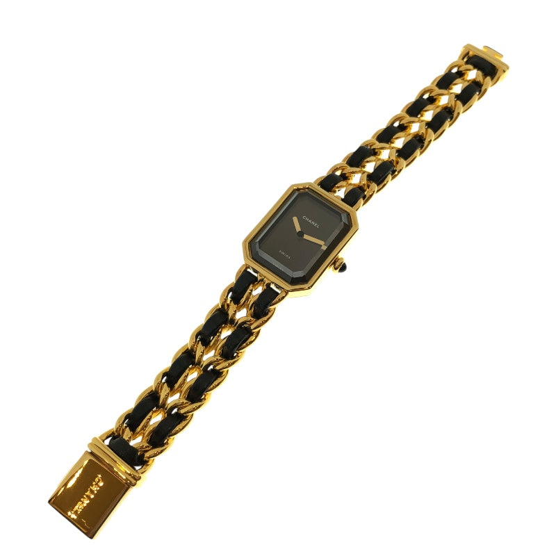 シャネル CHANEL プルミエールS H0001 GP/革 レディース 腕時計