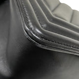 シャネル CHANEL ボーイシャネル25 Vステッチ A67086 ブラック ゴールド金具 ラムスキン レディース ショルダーバッグ