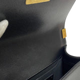 シャネル CHANEL ボーイシャネル20 A67085 ブラック ゴールド金具 キャビアスキン レディース ショルダーバッグ