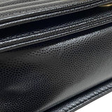 シャネル CHANEL ボーイシャネル20 A67085 ブラック ゴールド金具 キャビアスキン レディース ショルダーバッグ