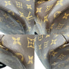 ルイ・ヴィトン LOUIS VUITTON ザック・バックパック M43422 ブラウン×SV金具 モノグラム・マカサー ユニセックス リュック・デイパック
