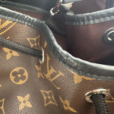 ルイ・ヴィトン LOUIS VUITTON ザック・バックパック ブラウン PV メンズ リュック・デイパック