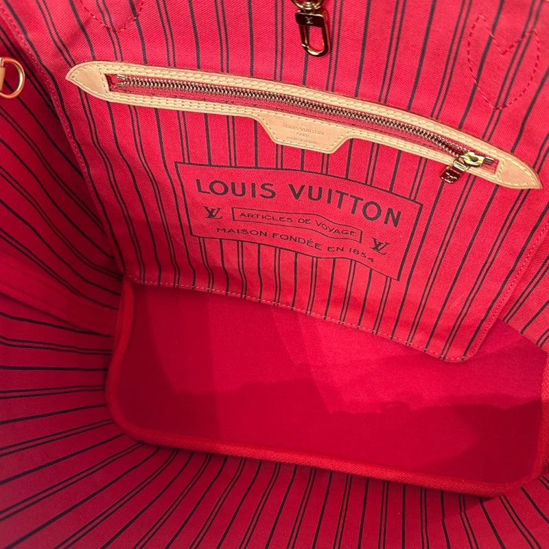ルイ・ヴィトン LOUIS VUITTON ネヴァーフルMM M41177 ブラウン PVC レザー レディース ハンドバッグ