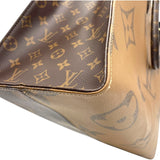 ルイ・ヴィトン LOUIS VUITTON オンザゴーGM M45320 ブラウン モノグラムジャイアント レディース トートバッグ