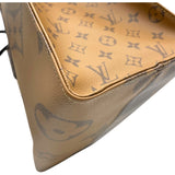 ルイ・ヴィトン LOUIS VUITTON オンザゴーGM M45320 ブラウン モノグラムジャイアント レディース トートバッグ
