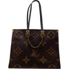 ルイ・ヴィトン LOUIS VUITTON オンザゴーGM M45320 ブラウン モノグラムジャイアント レディース トートバッグ