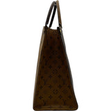 ルイ・ヴィトン LOUIS VUITTON オンザゴーGM M45320 ブラウン モノグラムジャイアント レディース トートバッグ
