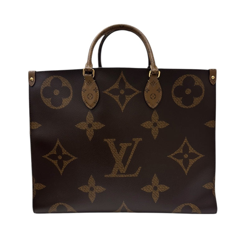 ルイ・ヴィトン LOUIS VUITTON オンザゴーGM　 M45320 ブラウン P ユニセックス ハンドバッグ