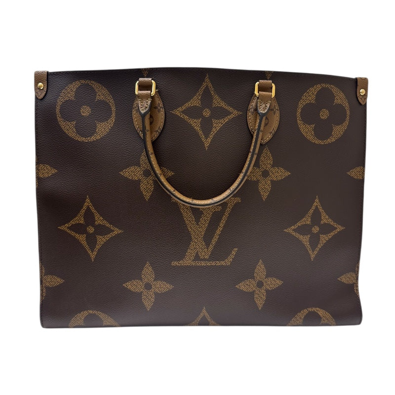 ルイ・ヴィトン LOUIS VUITTON オンザゴーGM　 M45320 ブラウン P ユニセックス ハンドバッグ