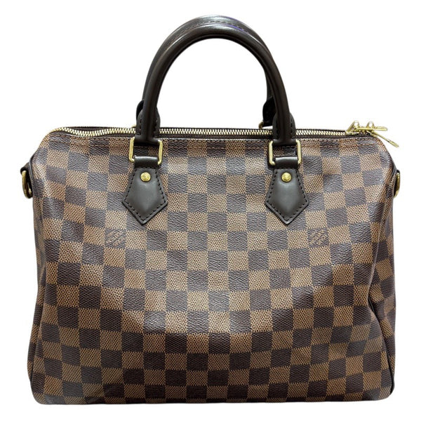 ルイ・ヴィトン LOUIS VUITTON スピーディ･バンドリエール 30 N40590 ブラウン ダミエ ユニセックス ショルダーバッグ