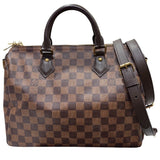 ルイ・ヴィトン LOUIS VUITTON スピーディ･バンドリエール 30 N40590 ブラウン ダミエ ユニセックス ショルダーバッグ