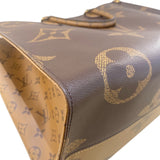 ルイ・ヴィトン LOUIS VUITTON オンザゴーGM M45320 モノグラム・ジャイアント・リバース レディース ハンドバッグ