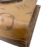 ルイ・ヴィトン LOUIS VUITTON オンザゴーGM M45320 モノグラム・ジャイアント・リバース レディース ハンドバッグ