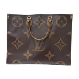 ルイ・ヴィトン LOUIS VUITTON オンザゴーGM　 M45320 ブラウン PVC ユニセックス ハンドバッグ