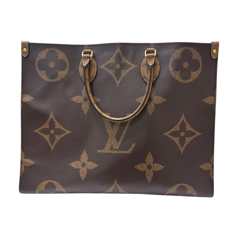 ルイ・ヴィトン LOUIS VUITTON オンザゴーGM　 M45320 ブラウン PVC ユニセックス ハンドバッグ