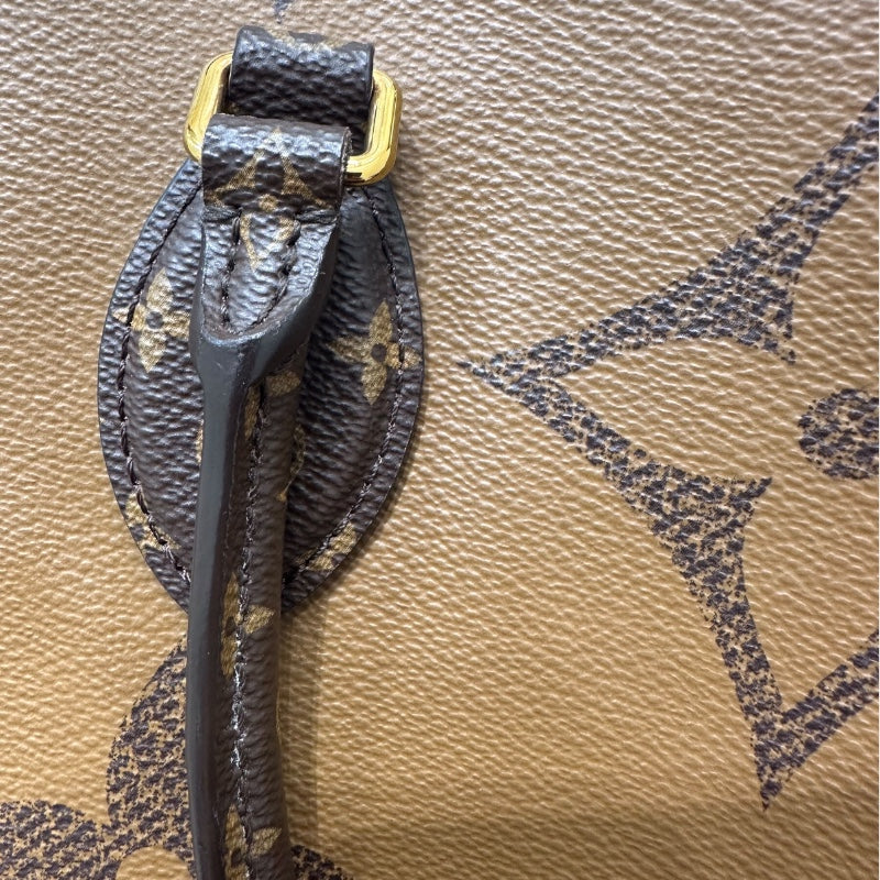 ルイ・ヴィトン LOUIS VUITTON オンザゴーGM　 M45320 ブラウン PVC ユニセックス ハンドバッグ